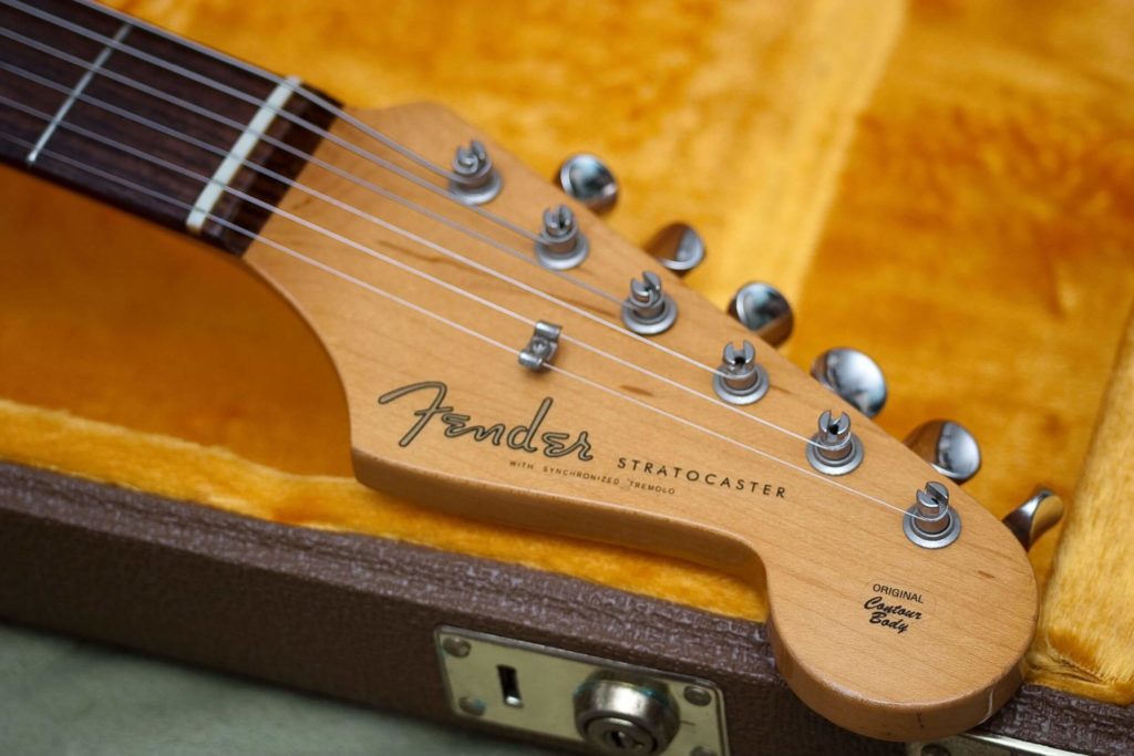 Fender Halsplatte Für Telecaster oder Stratocaster Gitarren in Schwarz 