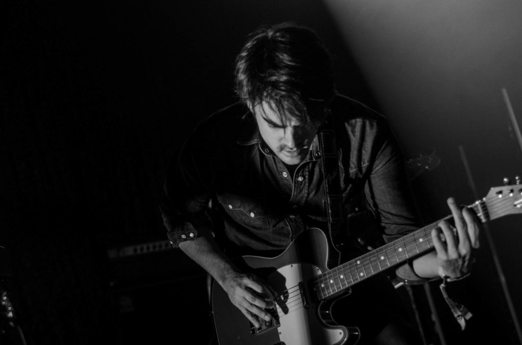 Gitarrist mit Telecaster Gitarre