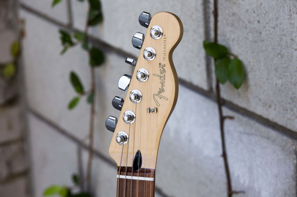 Fender Player Series Telecaster Kopf und Stimmmechaniken